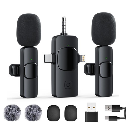 Lavalier microphone sans fil - lavalier,