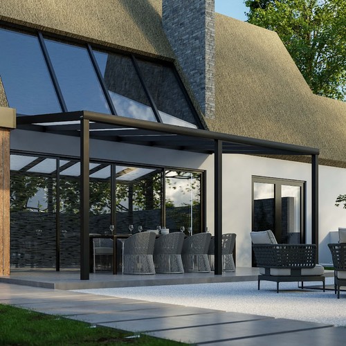Pergola adossée carport - adossée,