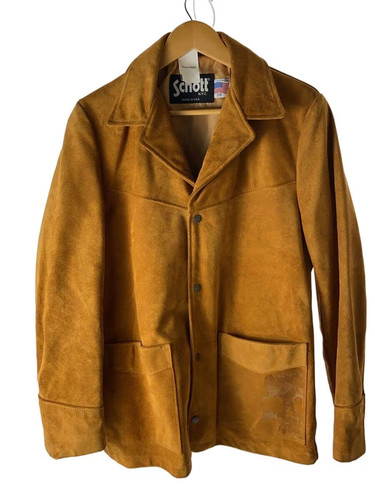 Schott veste daim marron - schott,