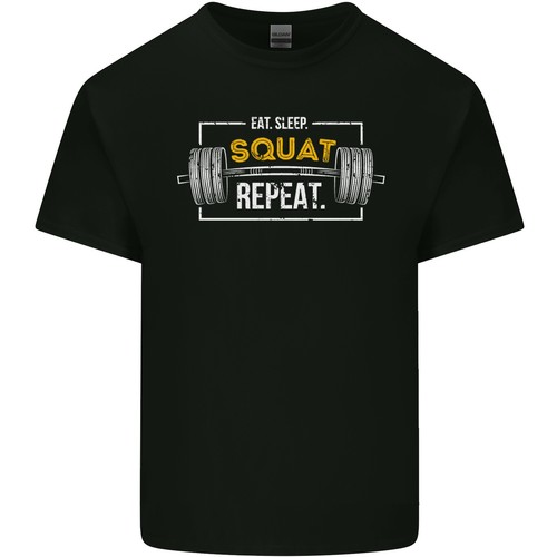 Eat sleep squat répéter gym - eat,
