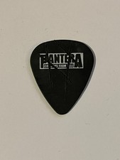 Pantera Dimebag Darrell Guitar Pick RARE 1990 Cowboys From Hell Tour Metal USED