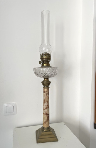 Grande lampe pétrole 80cm - grande, à