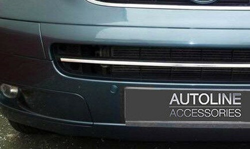 Chrome 1pc inférieur grille - 1pc,
