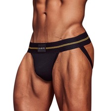 Men's Soft Modal Thongs Sexy Gay Underwear Jockstrap Slip String Homme Bikini