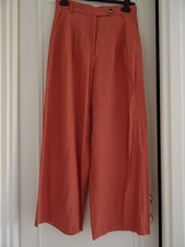 Pantalon large Bershka rose/