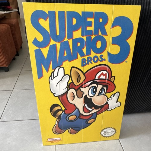 Nintendo panneau bois super - nintendo,