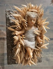 ANCIEN SANTON EN CIRE JESUS