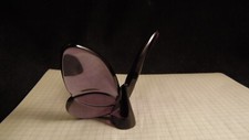 Peony Purple Baccarat Crystal Butterfly