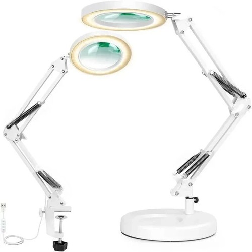 Lampe led avec loupe - lampe,