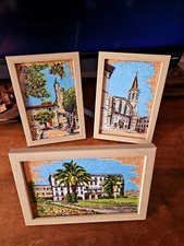 Lot Très joli tableau ,Carte