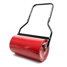 Rouleau de jardin et de gazon 32x57cm volume 45l, à remplir, râcleur de saletés