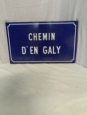 Plaque De Rue En Tôle