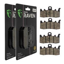 2 Kit plaquettes frein Av Ga