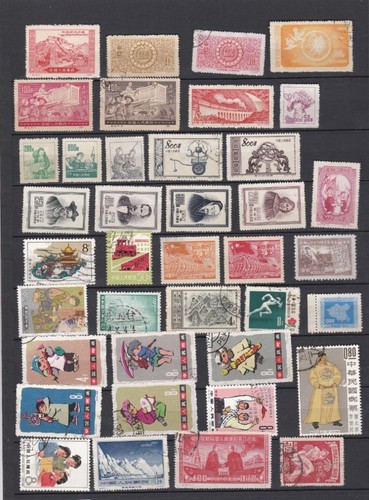 Chine lot 250 timbres neufs - lot,