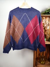 Pull Neuf Jacquard Argyle In