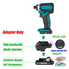1 Adapter for New Metabo HPT 18V 8-PIN Battery to Power for Makita 18V LXT Tools