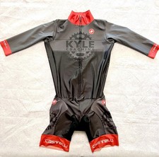 Castelli Cycling, Triathlon Speed Suit / Skin Suit Men’s XL Gray *Ships FAST