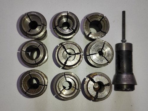 Lot pinces poussée type - 10,