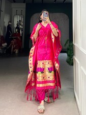 Indien Paithani Caftan Pure