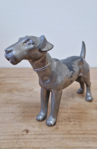 Sculpture chien terrier - sculpture,