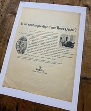 Rolex Oyster Print Magazine