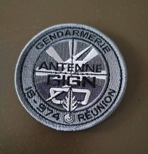 Gendarmerie patch patch GIGN La Réunion grey variant 