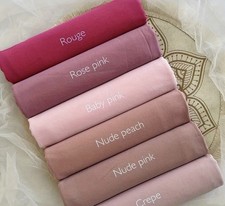 Lot De 6 Foulards En Mousline