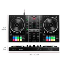 Hercules Inpulse 500 2 deck USB DJ controller for Serato DJ and DJUCED BSTOCK
