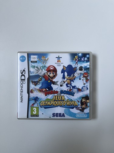Jeu nintendo mario sonic - ds,