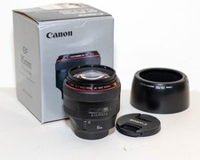 Canon EF 85mm f1.2 L II USM Lens with Box