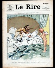 JOURNAL "LE RIRE" n°539 du 31.05.1913 / Ange illustré GERBAULT, GERVESE, FABIANO
