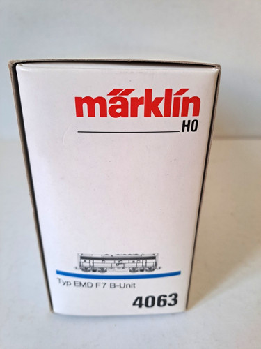 Märklin réf 4063 boite - réf,