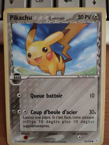 Pokémon jcc pikachu carte - jcc,