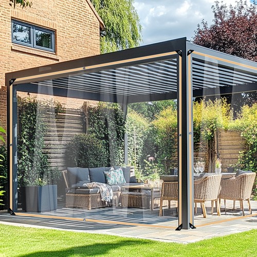2x4m bâche transparente - bâche,