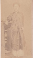CDV Gsell Vietnamese Tonkinois Photo 1860 Indochina Vietnam Asia Tonkin