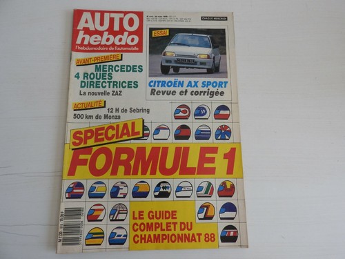 Revue auto hebdo - auto,