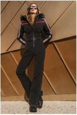 Combinaison Ski Femme Poivre Blanc