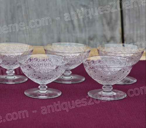 Set coupes cristal de - 5,