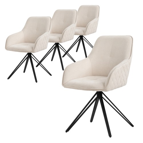 Chaise salle à manger - 4x, de