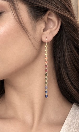 Boucles oreilles pendantes - d'oreilles,