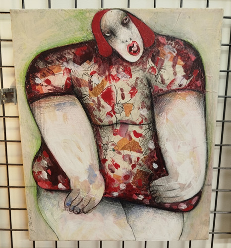 Huile sur toile hst - hst, tableau