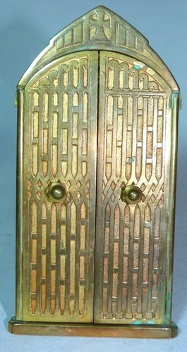Triptyque lourdes bronze - triptyque,