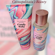 LOT DE BRUME ET LOTION PARMUMÉE CANDY BABY DE CHEZ VICTORIA ´ S SECRET