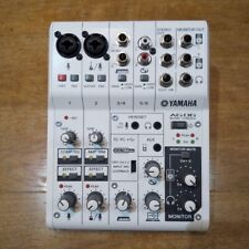 YAMAHA AG06MK2 W White 6-Channel Live Streaming Mixer USB Audio Interface AG06