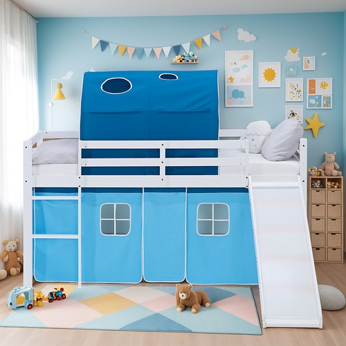 Lit enfant 90x200 - , sommier