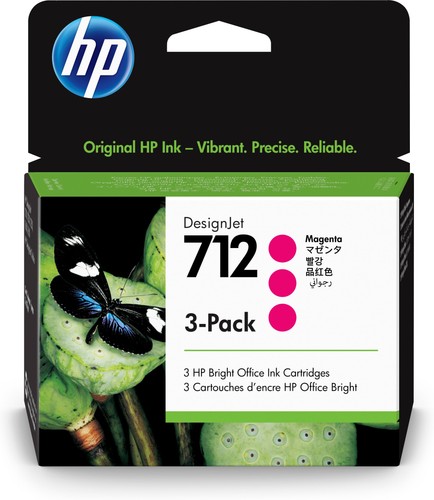 Pack 3 cartouches - hp, de