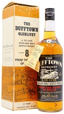 Dufftown - Glenlivet Deluxe Highland Malt 8 year old Whisky (1970's Bottling)...