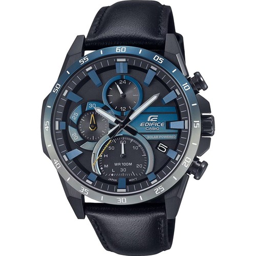 Casio montre noir chronographe - casio,