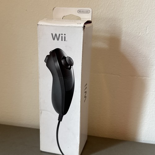 Manette nunchuk noir boîte - nunchuk,