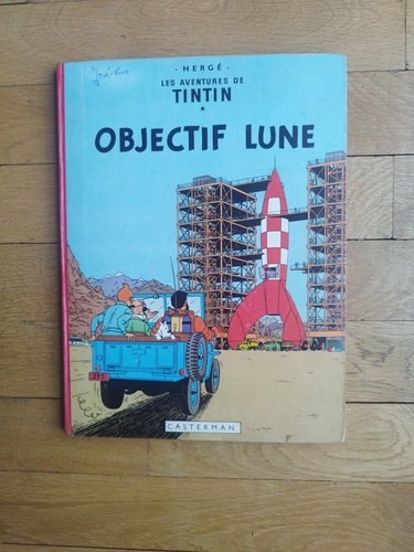 Tintin objectif lune b12 - tintin, de
